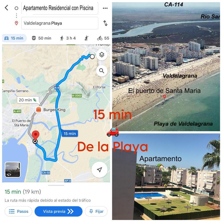 Apartamento Jerez Sur - Con Piscina Y Garaje Daire Jerez de la Frontera Dış mekan fotoğraf